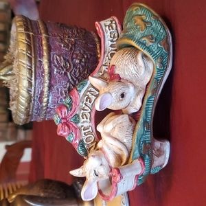 Fitz & Floyd Holiday Salt & Pepper